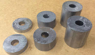 extruded lead parts 