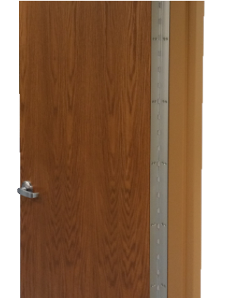 Lead Lined Door with continuous Hinge